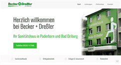 Desktop Screenshot of becker-dressler.de